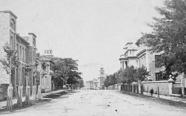 King Street in Kingston - 1852