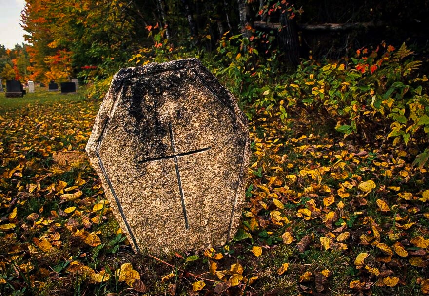Old St. Philomene’s Roman Catholic Cemetery, Bonfield ON ©2023 LR