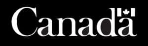 Canada White Text